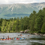 F2a-Kayakers on West Branch of the Penobscot River
